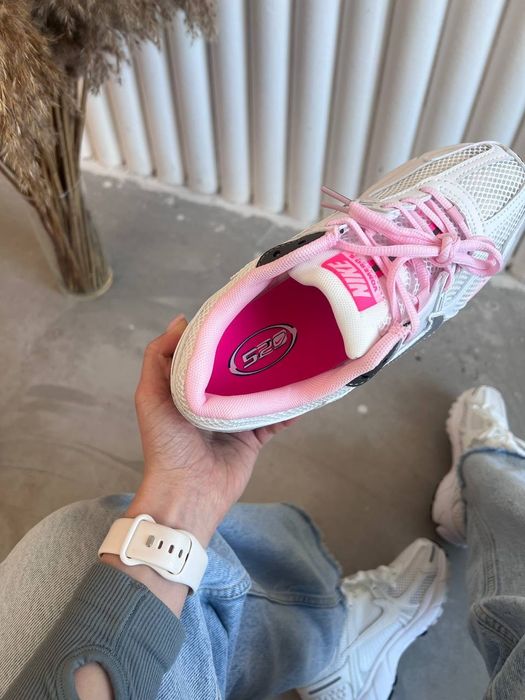 Nike Vomero 5 white pink / жіночі кросівки найк / найк вомеро 36 37 38