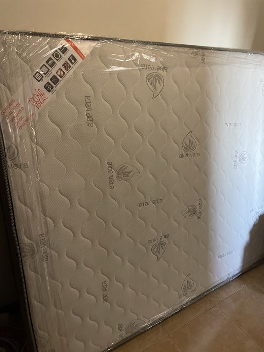 Colchao Aloe vera como Novo
