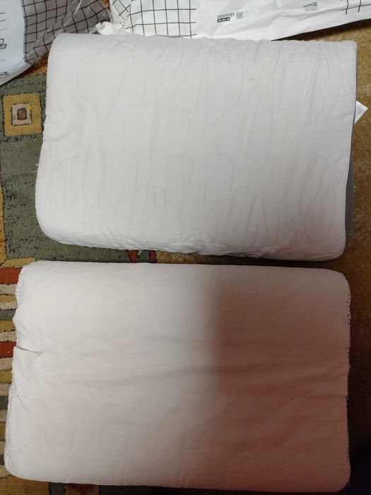 2 poduszki dobre na kręgosłup ikea