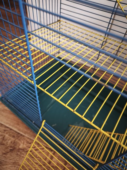 Продам металеву клітку для гризунів б/в