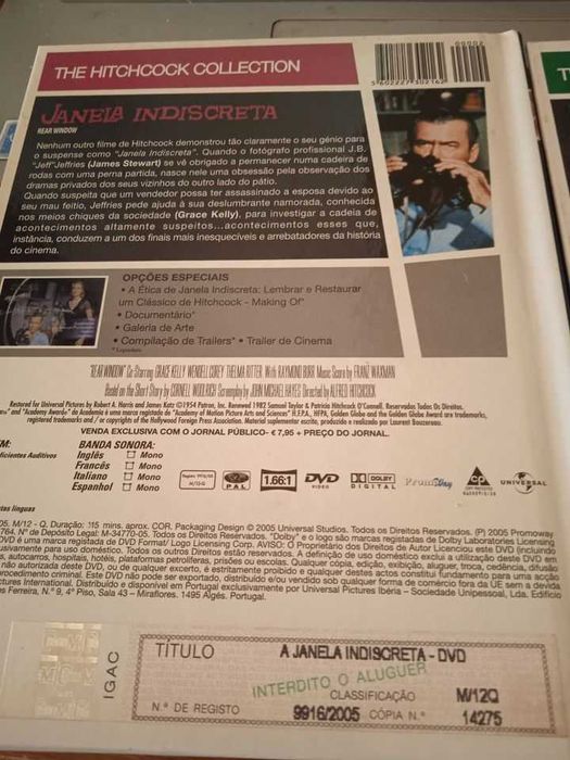 5 Filmes DVD Originais Para desocupar