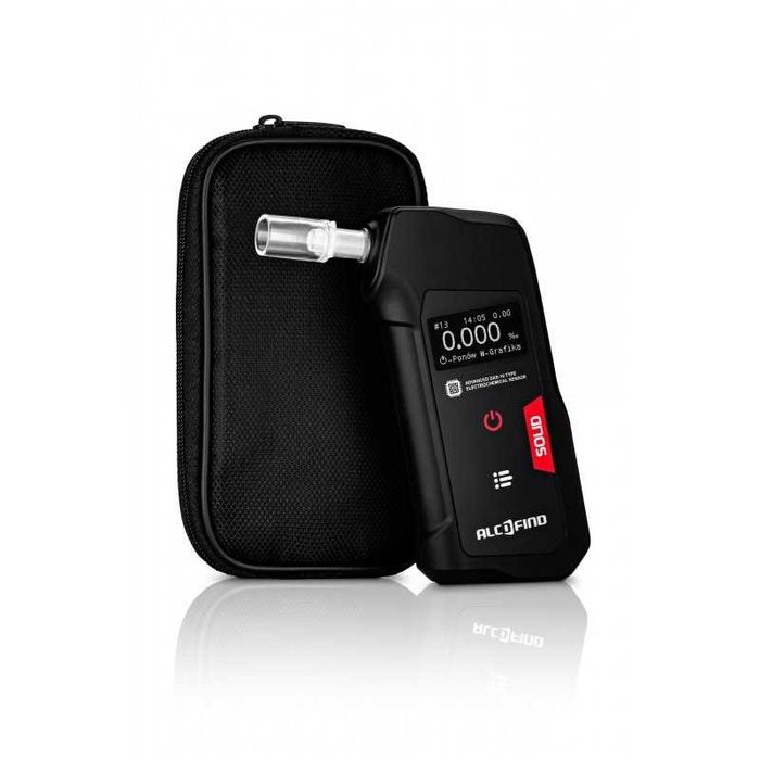 Alkomat BEAN ALCOFIND SOLID Bluetooth + Aplikacja / RATY