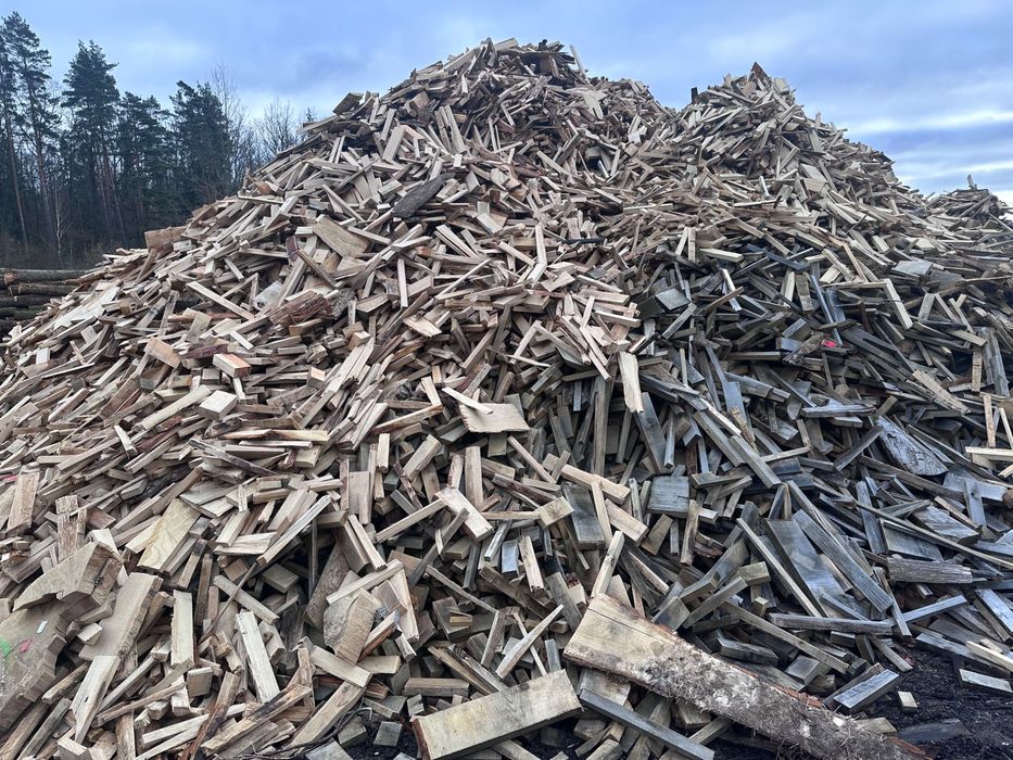 Tani opał dębowy, drewno opałowe - dąb wywrotka 6mp prosto z tartaku