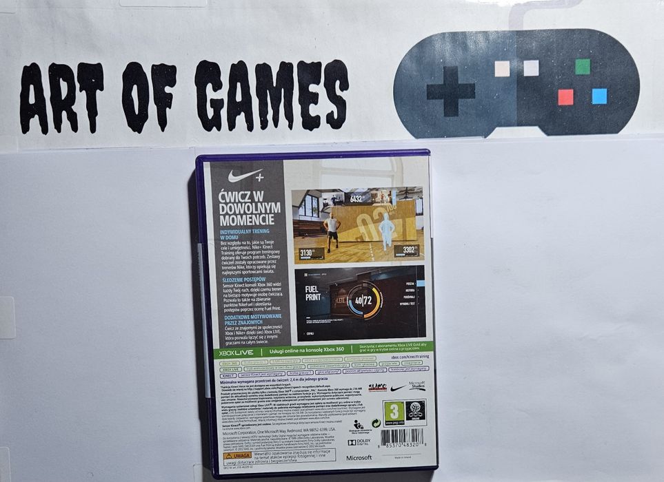 Gra Kinect Training PL Xbox 360 Ruchowa Sportowa Sport Sports