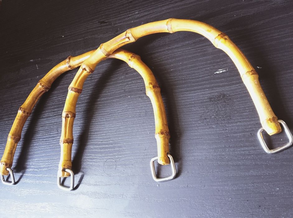 Бамбукові лаковані ручки для сумок