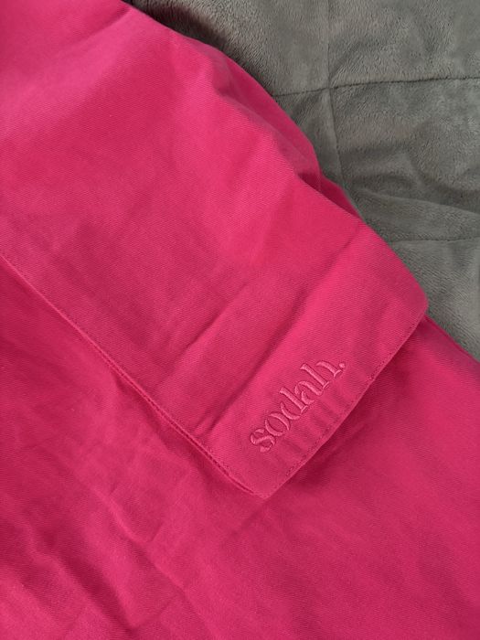 Штани Карго яскраво рожевого кольору