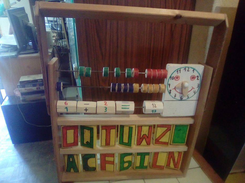 Quadro didáctico para crianças