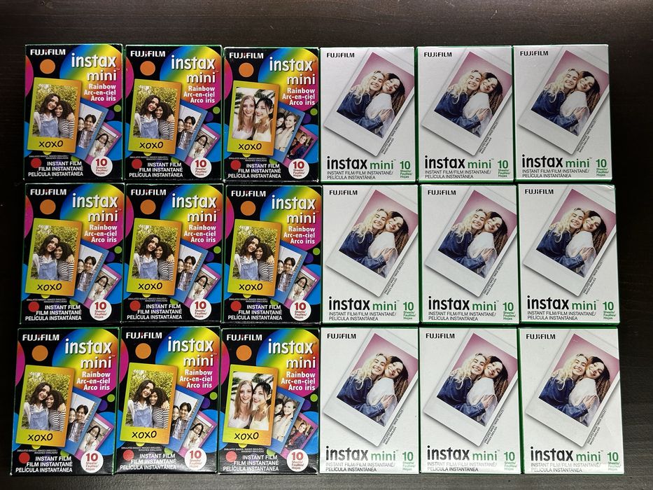 Instax mini film fujifilm картридж фотобумага плівка пленка кассеты