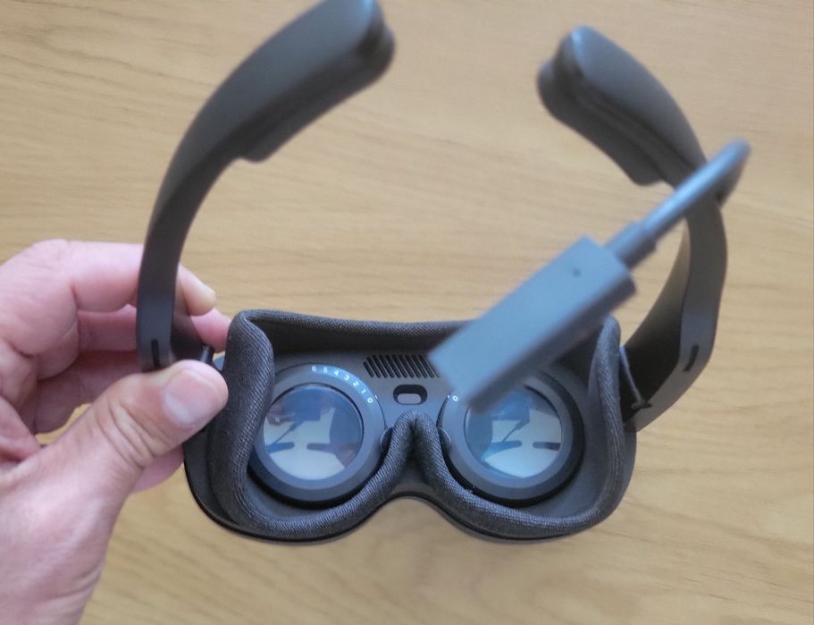 HTC vive flow + caixa rigida + mascara silicone