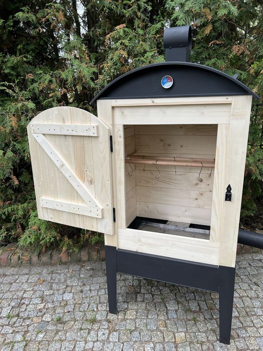 Wędzarnia PREMIUM Drewniana Ogrodowa 80