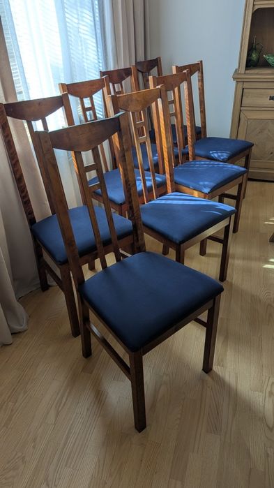8 krzeseł IKEA drewnianych