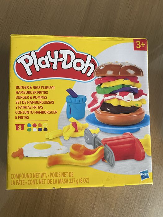 Play doh ciastolina nowe burger frytki