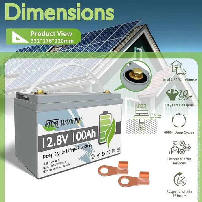 Комплект резервного живлення (вживаний в робочому стані)