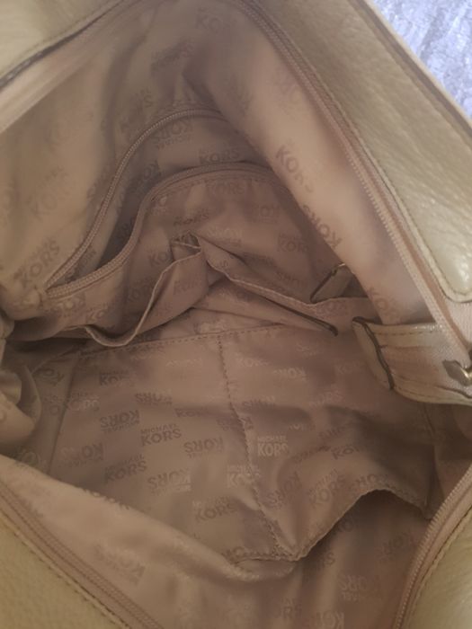Torebka Michael Kors jasny popiel
