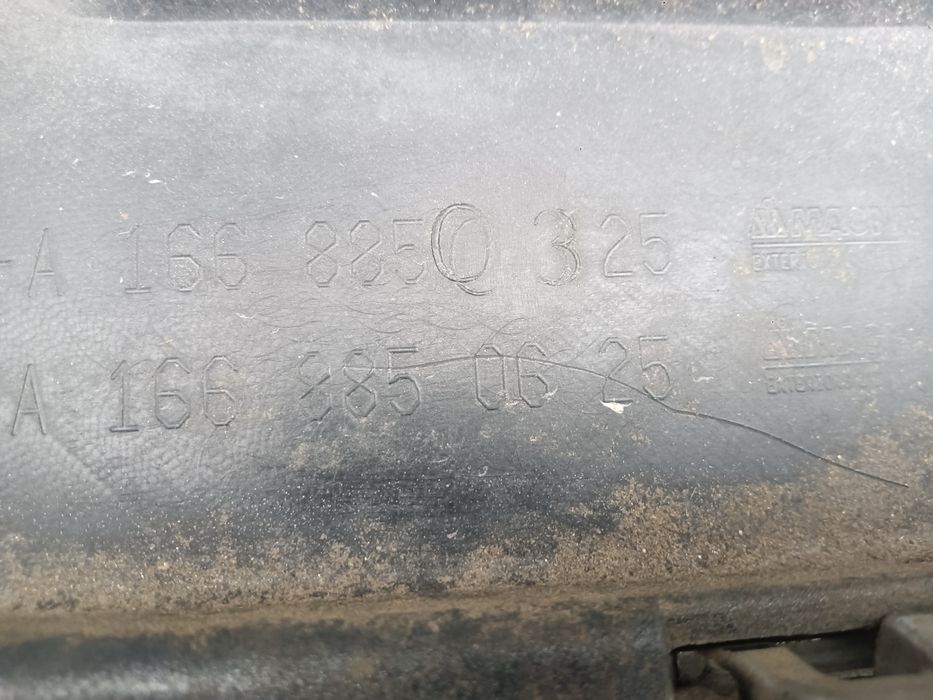 Parachoques Mercedes ML w166 para choques 2013