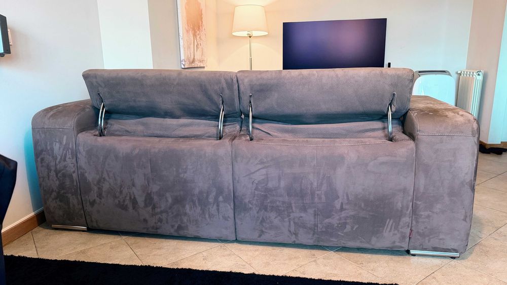 Sofa 3 lugares anaric cinza