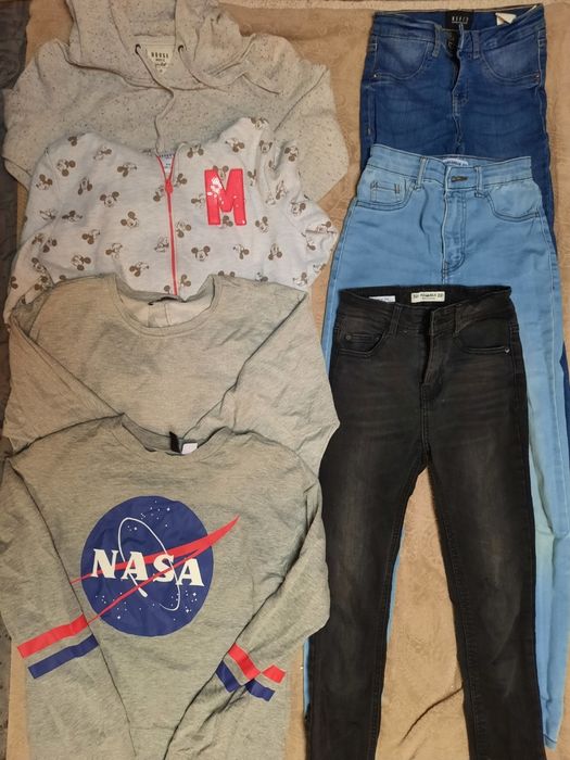 Ubrania młodzieżowe dziewczynka xxs xs