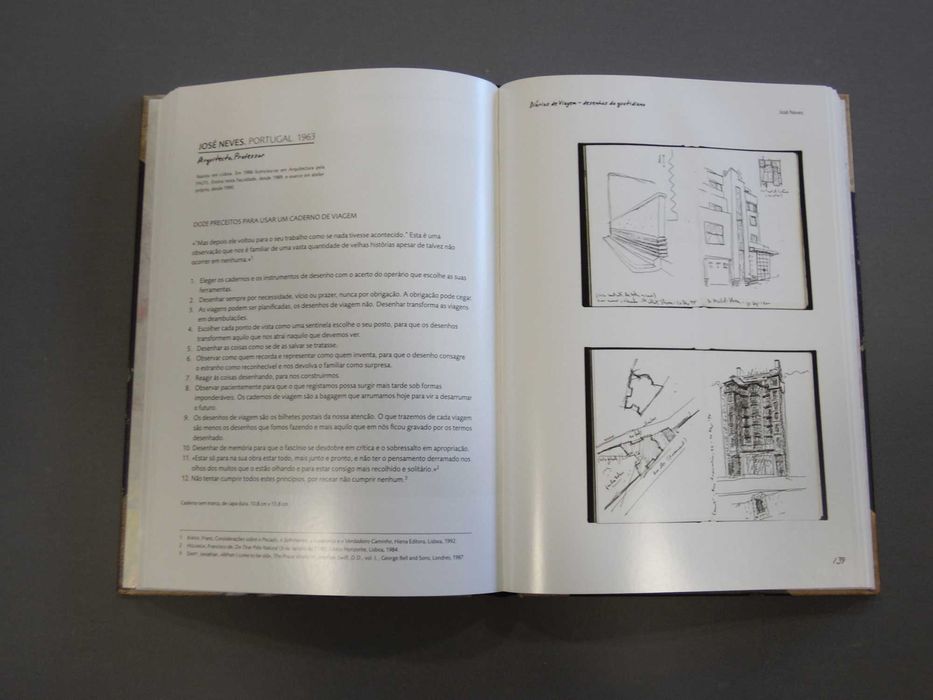 Livro Diários de Viagem, Desenhos do Quotidiano