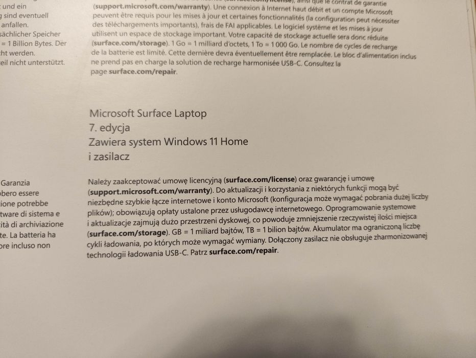 Microsoft Surface Laptop 7th Edition