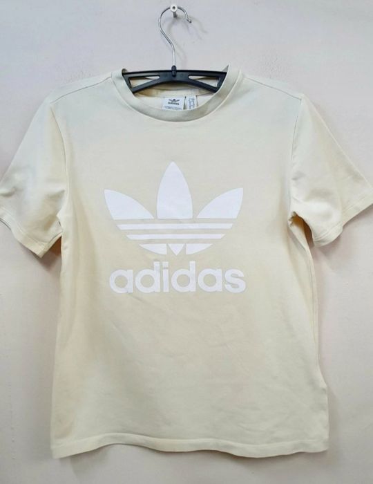 Adidas S/M bawełniana koszulka  damska vintage