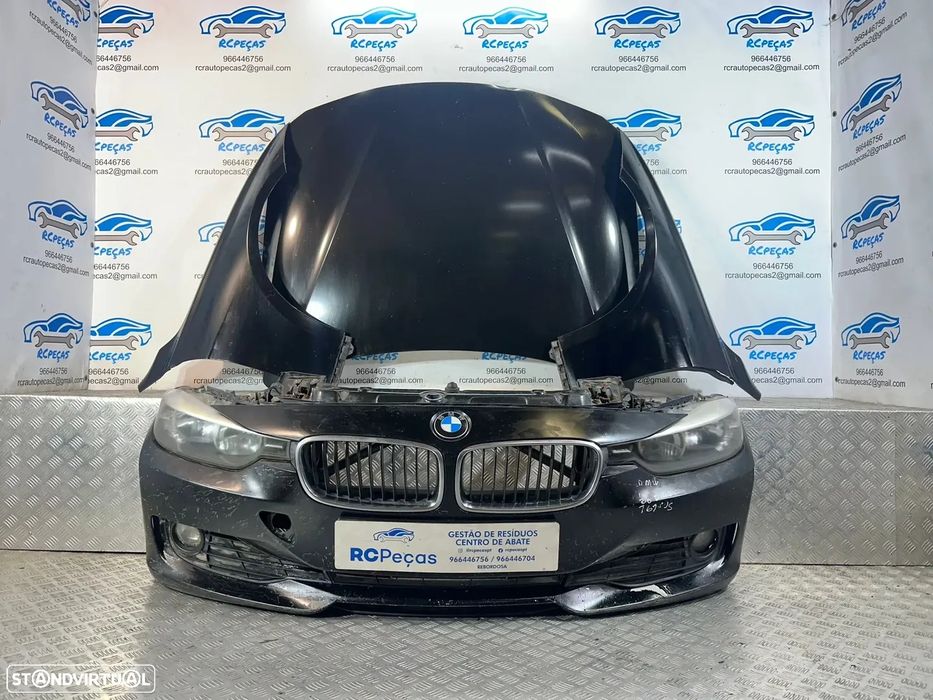 Frente para o BMW