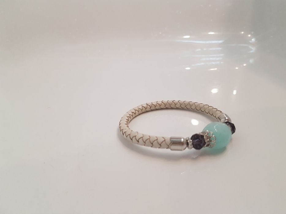 Skórzana bransoletka - Tchibo