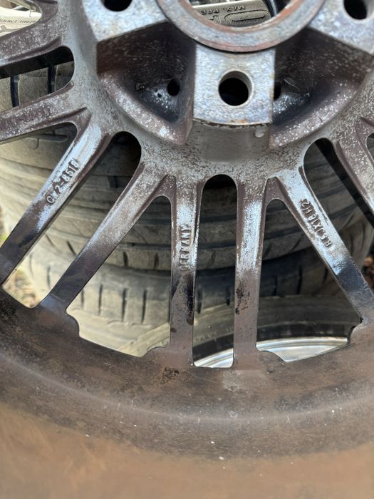 Alufelgi Czarne 5x112 Opony Letnie 18” Komplet Lato Audi A4 B6 B7