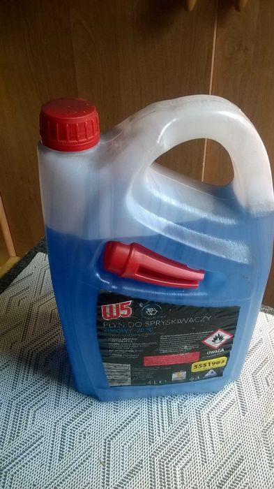 W5 Zimowy płyn do spryskiwaczy  5l z LIDLa