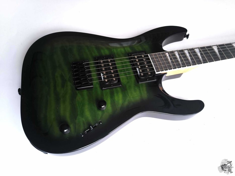 Новий Jackson JS Series Dinky Arch Top JS32Q DKA Trans Green