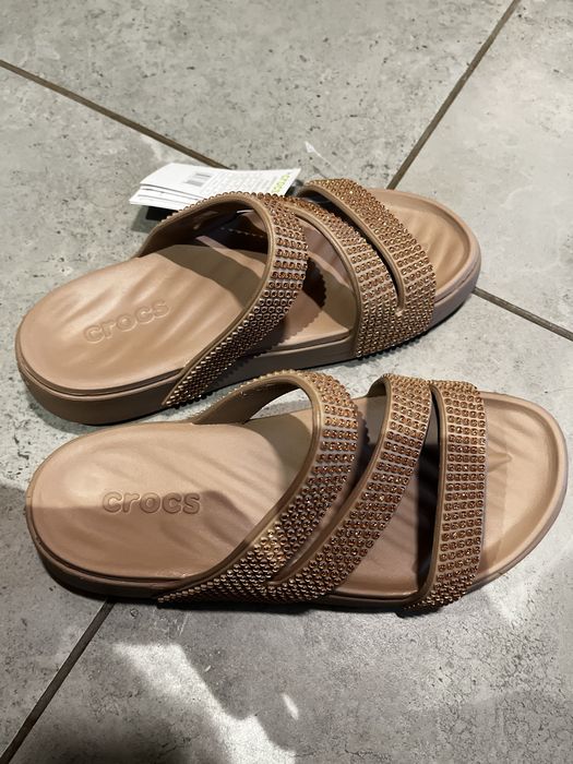 Crocs getaway gems strappy.Розмір w7,наш 37.Нереально блискучі,ексклюзив