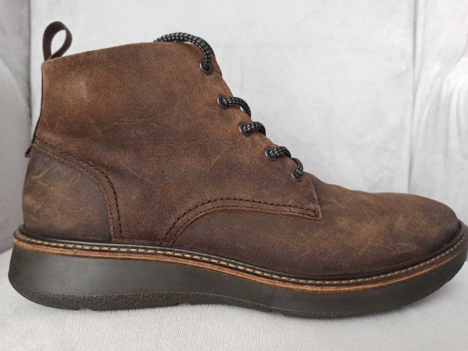 Ecco Aurora męskie Buty Trzewiki Półbuty Skóra Nubuk 42 / 43 (28,5 cm)