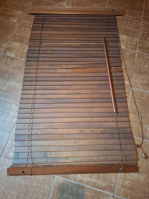 Żaluzje drewniane 120x65cm (2 sztuki)