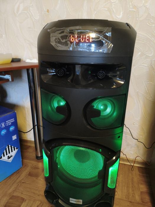 Парні колонки 2в1 акумулятор і мережа Pro Audio 1210