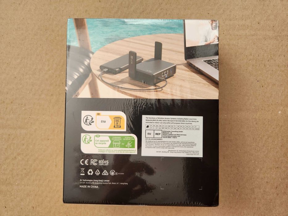 Wi-fi маршрутизатор GL.iNet Slate 7 GL-BE3600 VPN Tor OpenWRT Новий