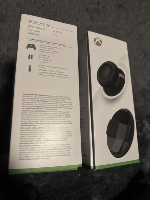 NOWE 2 Pady Xbox + adapter do windowsa