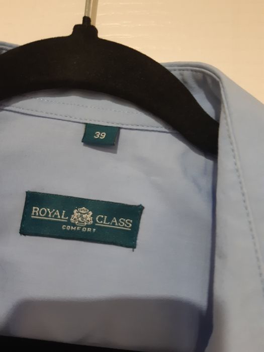 Koszula meska niebieska