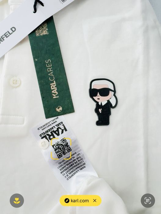 Karl Lagerfeld koszulka polo męska