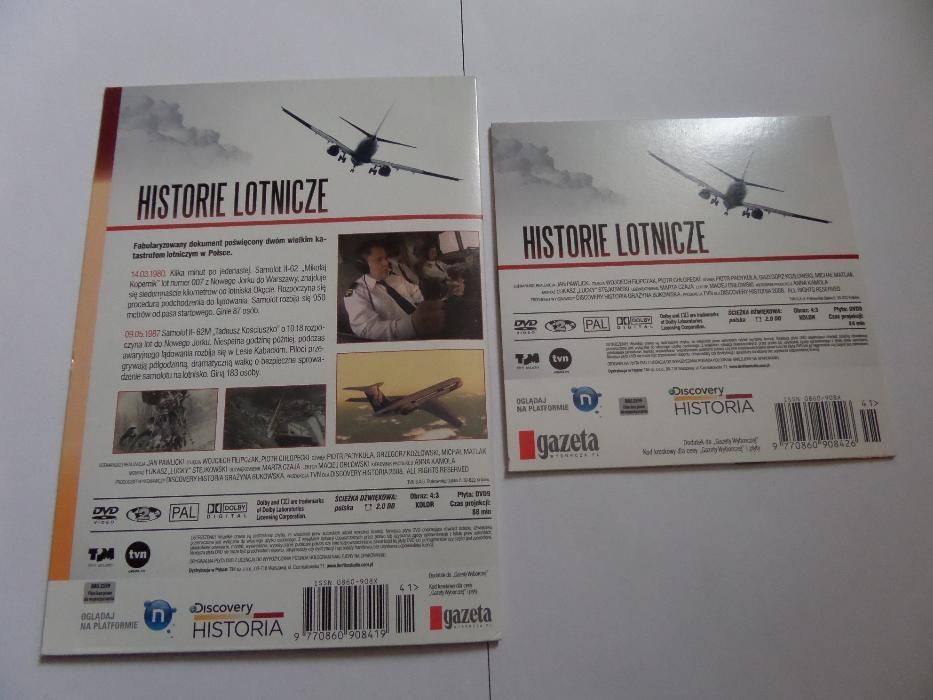 Historie Lotnicze Tragedia Kopernika,Katastrofa w Lesie Kabackim 2DVD