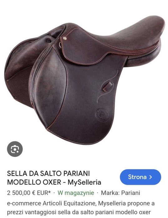 Siodło skokowe PARIANI 17" M