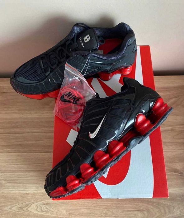 Buty nike air max nowe Shox Tl meskie obuwie czarne 43