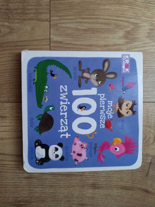 Moje pierwsze 100 pojazdów / zwierząt książka kartonówka