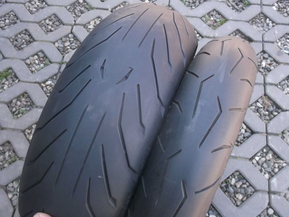 opona 180/55Zr17 120/70Zr17 Pirelli Angel Gt2 i Diablo rosso Corsa komplet