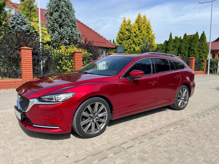 Mazda 6 SalonPL 2.2diesel 184KM1Rej 2019r Skypassion Led Kamera Nawi Skóra HAK