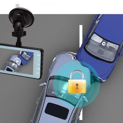 Wideorejestrator Rejestrator Jazdy Z Kamerą Cofania Super Hd 1296P