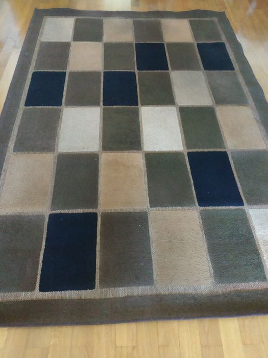 Tapete pelo curto 230x157 castanhos