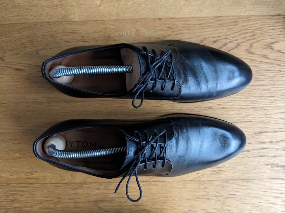 Buty Bytom czarne eleganckie jak nowe