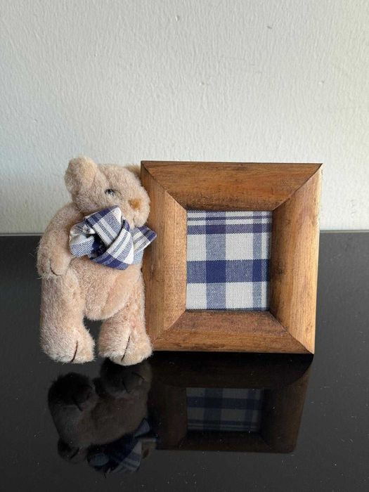 Moldura para Fotografias com Peluche