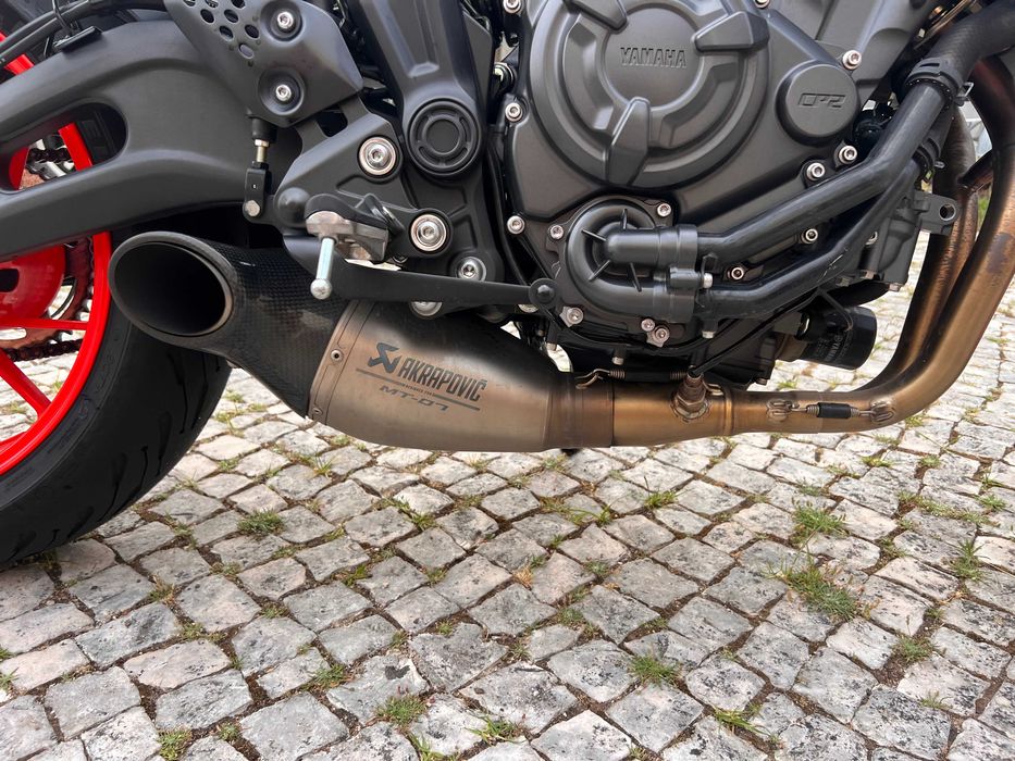 MT 07 2021 Gen3 Akrapovic