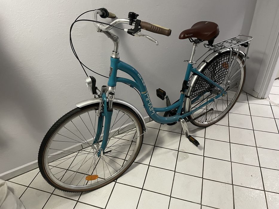 Rower miejski z koszem MAXIM 1.6.3. Nieuzywany!!