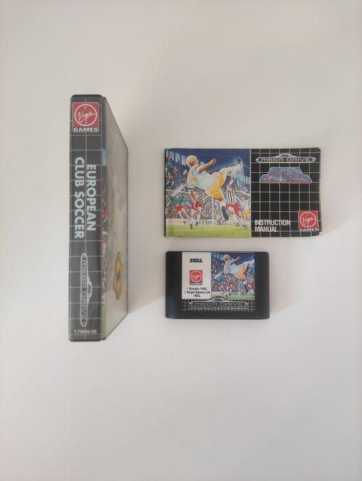 Jogo MEGA DRIVE European Club Soccer (Completo)